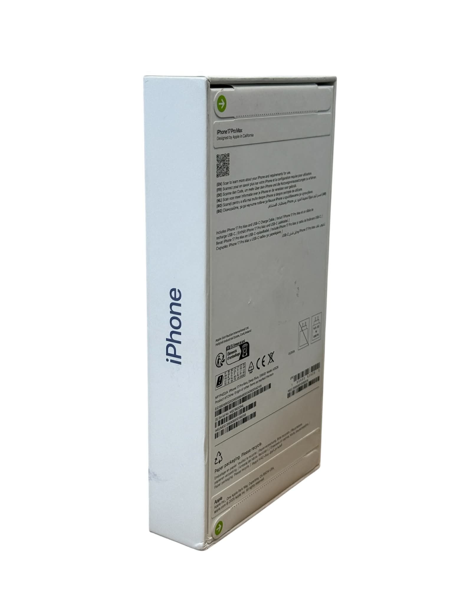 iPhone 17 Pro Max Deep Blue, 256GB – Nou, Sigilat