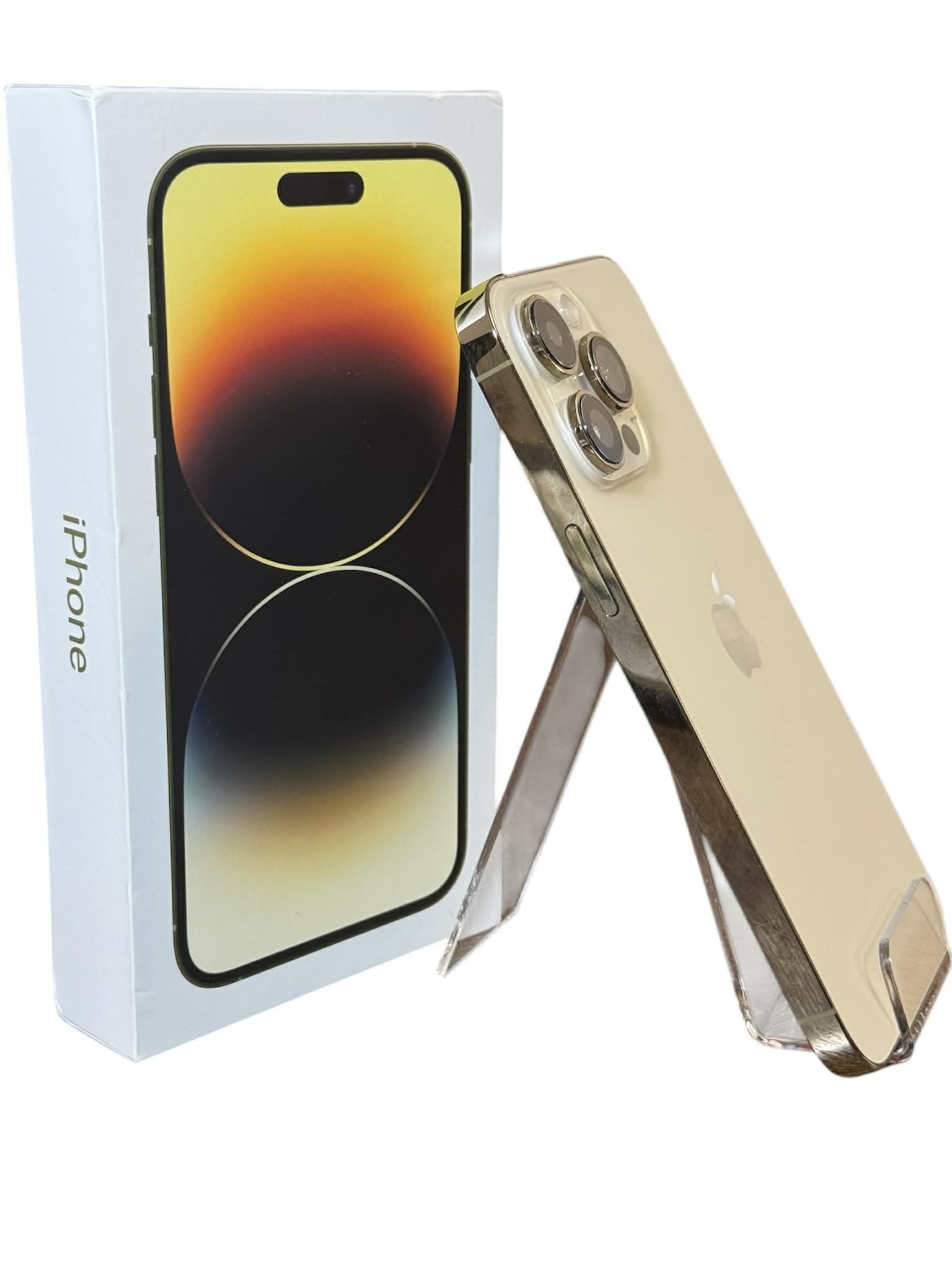 iPhone 14 Pro Max Gold 128GB – Stare Excelentă, Pachet Complet