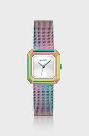 Ceas Dama Hugo Boss Iridescent Square