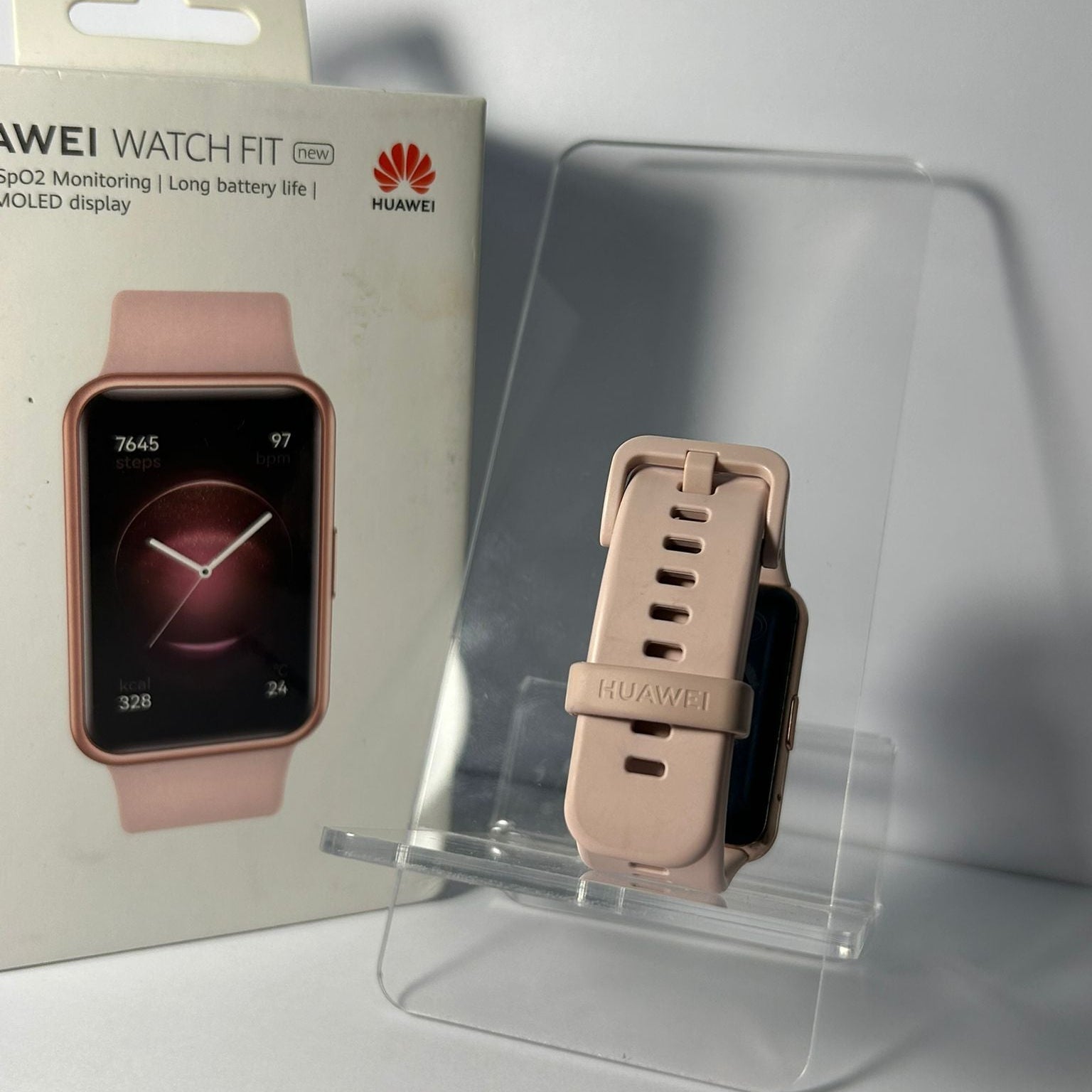 Huawei Watch Fit – Curea Roz – FullBox – Ca Nou