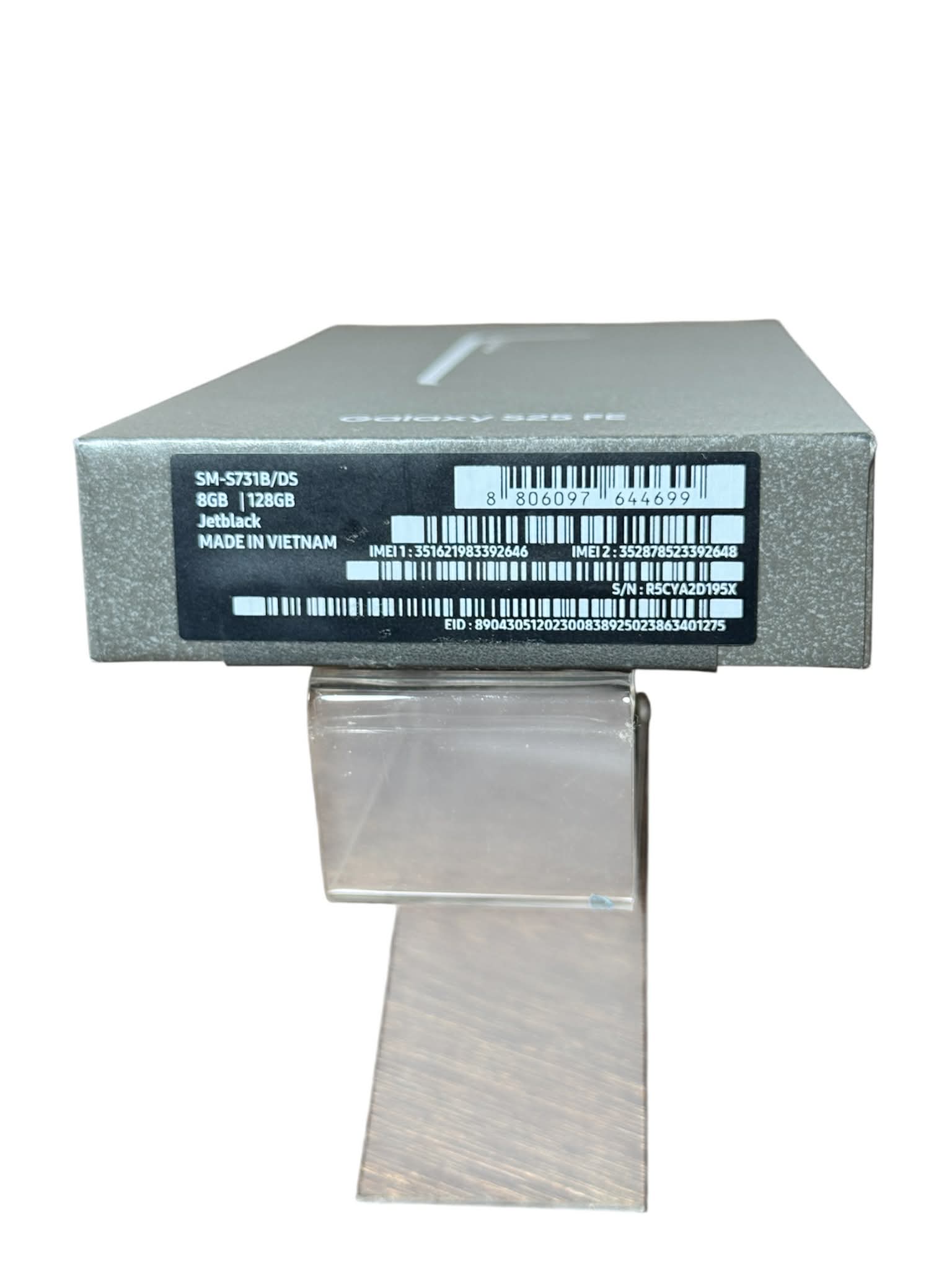 SAMSUNG S25 FE 128 GB Jetblack