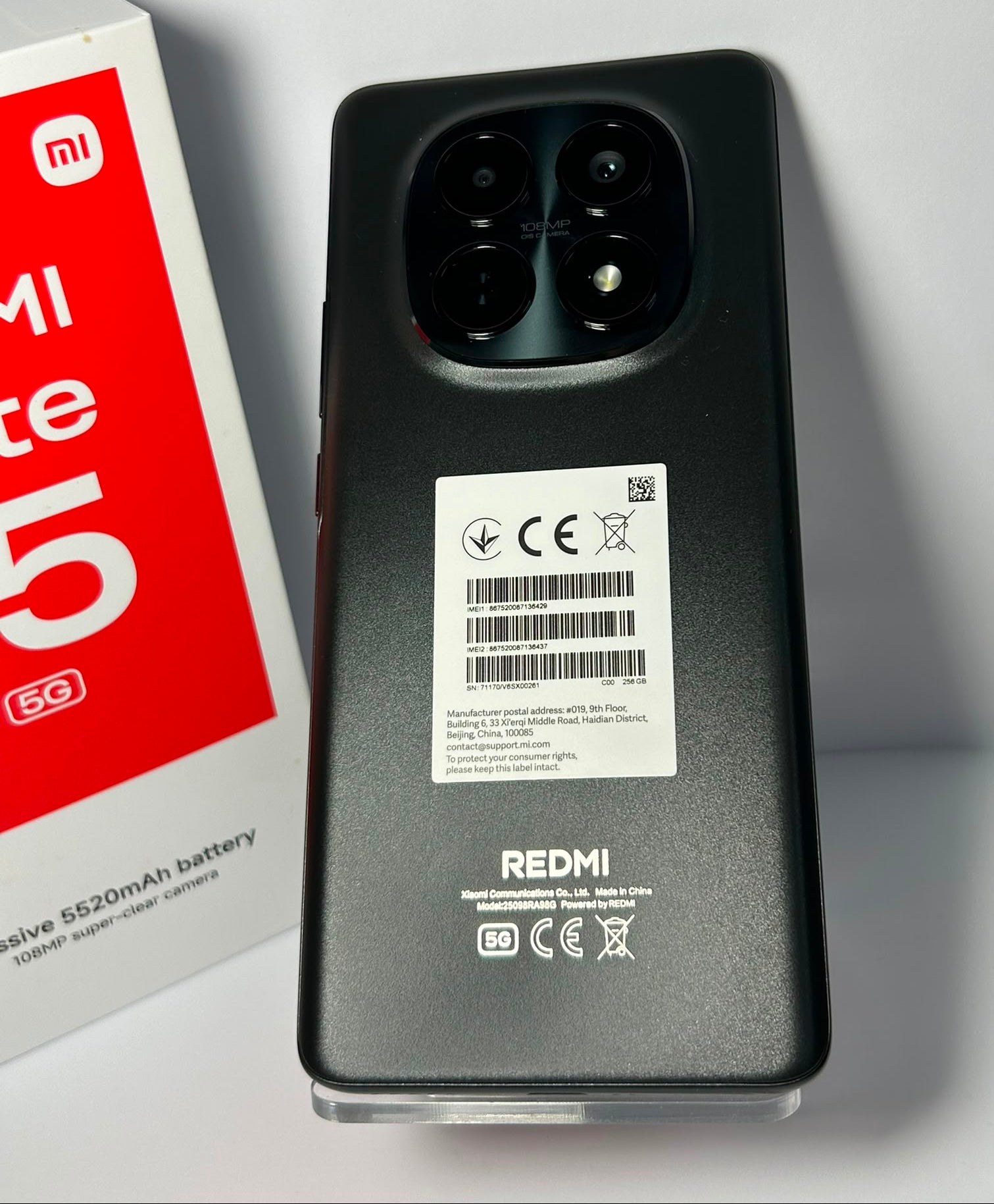 Redmi Note 15 5G 8GB / 256GB Negru – FullBox – Ca Nou