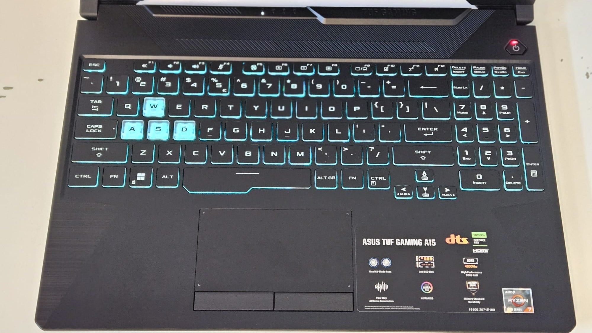 Laptop Asus TUF Gaming A15,  512GB - Stare Impecabila