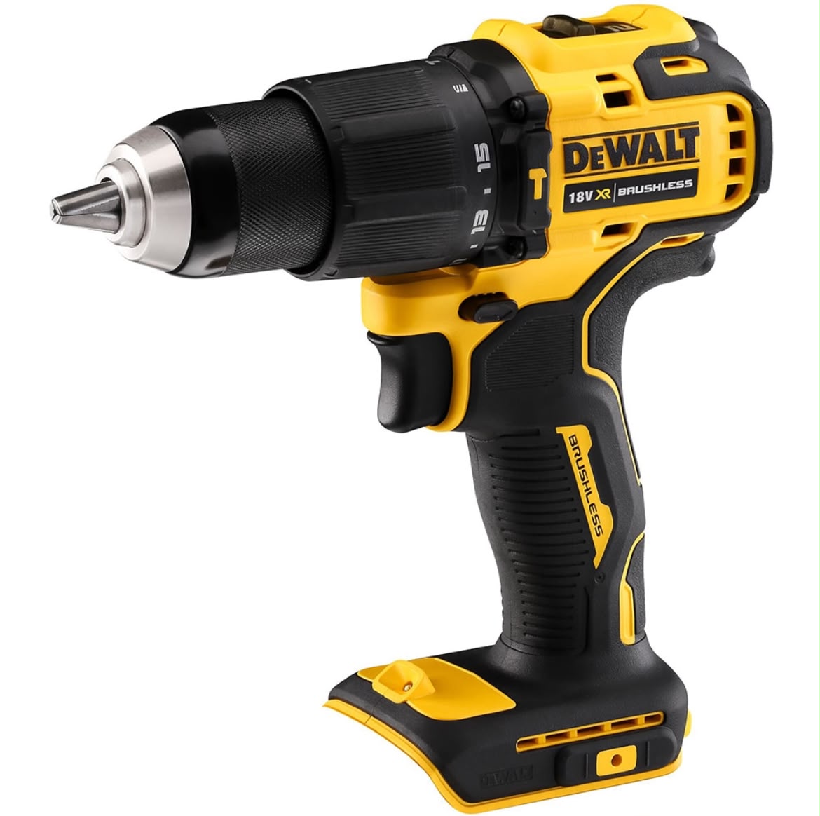 Mașină de Găurit și Înșurubat cu Percuție DeWALT DCD709M2T 18V XR Brushless – 2 x 4Ah – TSTAK | Ca Nouă