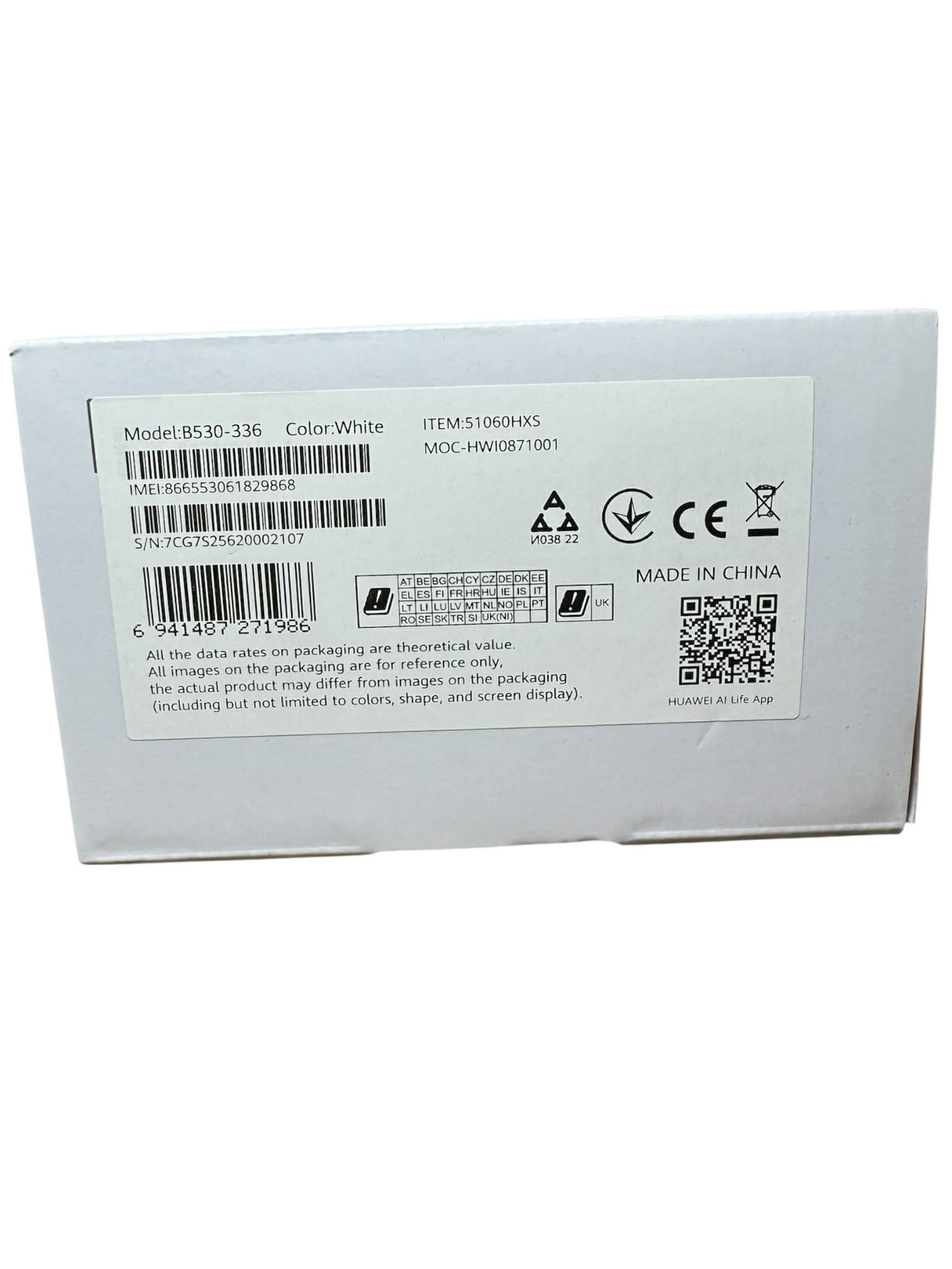 HUAWEI B530-336 WHITE 4G LTE AC1300