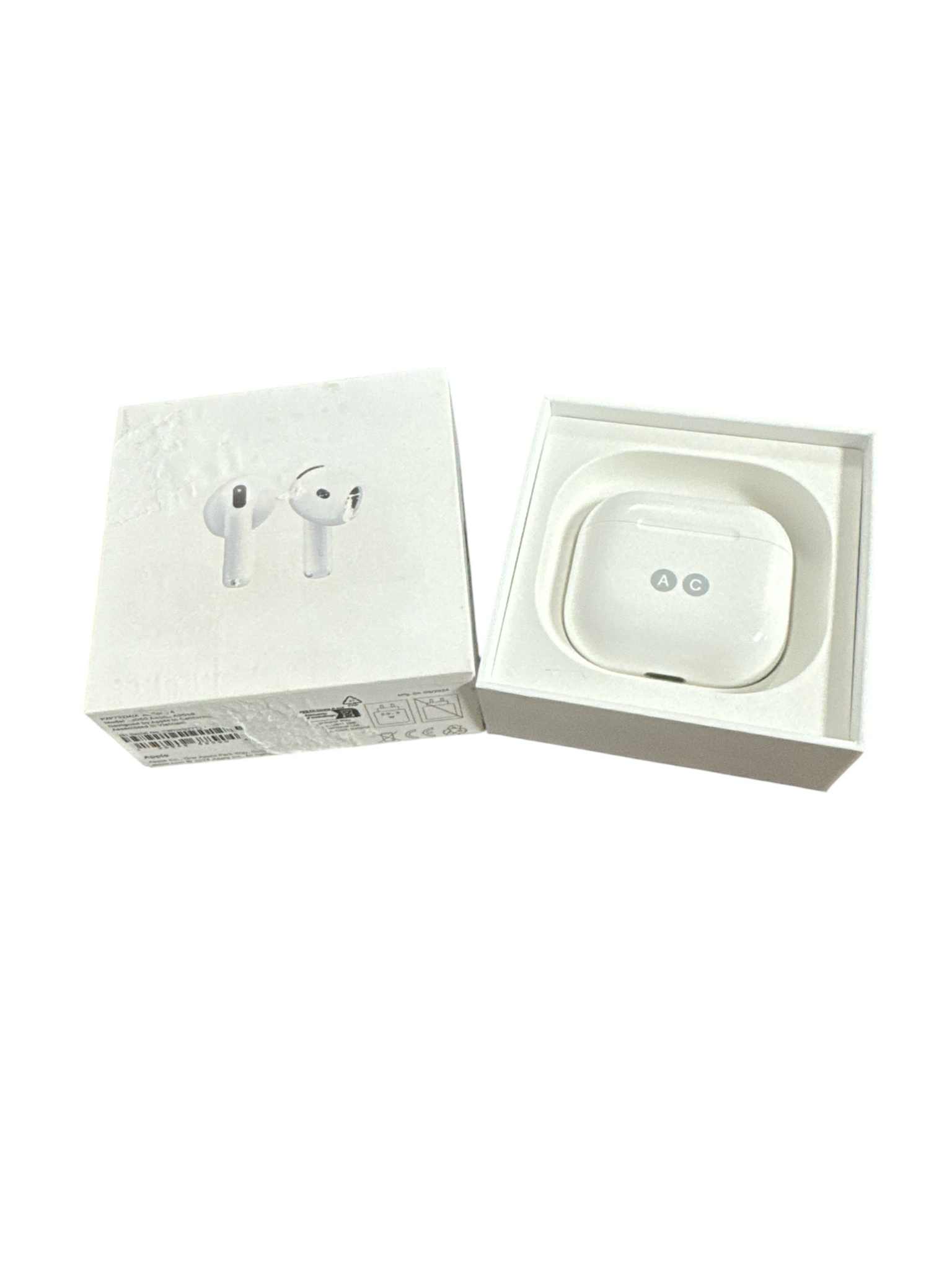 Casti APPLE AirPods 4, ANC, True Wireless, Bluetooth, In-Ear, Microfon, Noise Cancelling, Carcasa Incarcare USB-C, alb