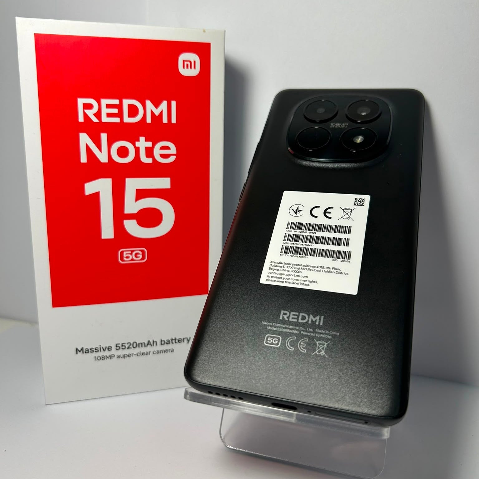 Redmi Note 15 5G 8GB / 256GB Negru – FullBox – Ca Nou