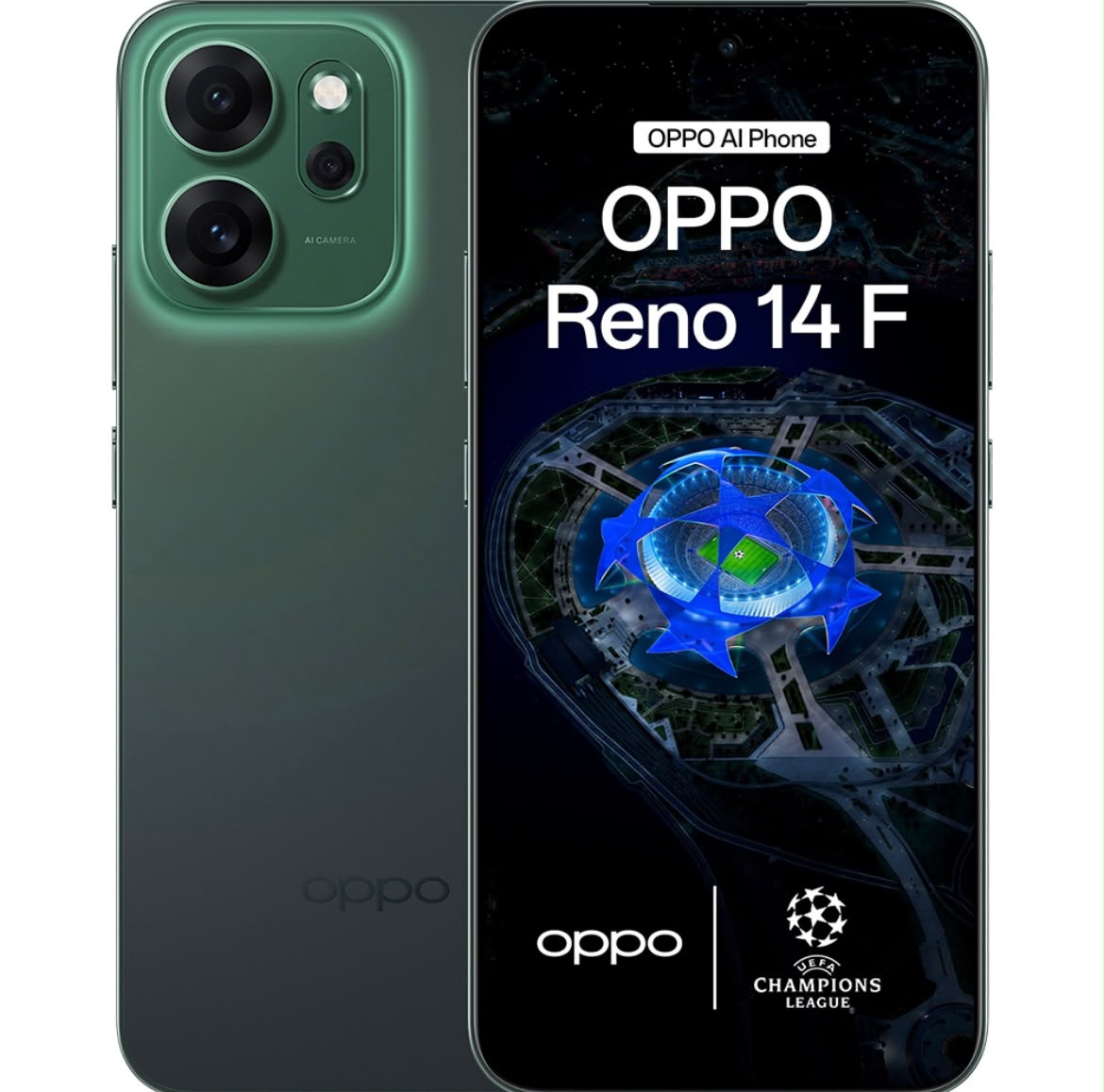 OPPO Reno14 F 5G 8GB RAM / 256GB Verde – Full Box, Ca Nou