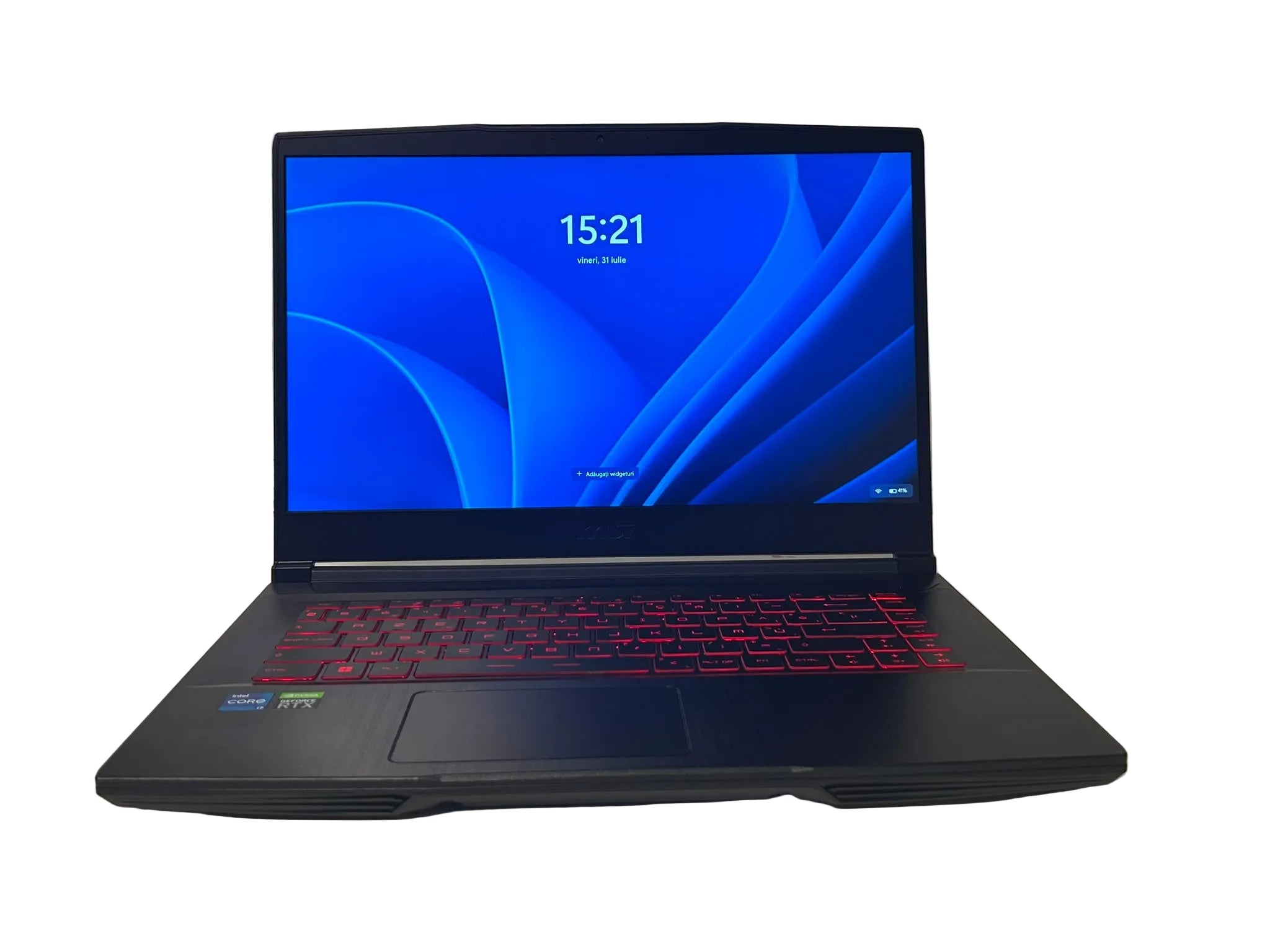 Laptop MSI Gaming Intel Core i7 Gen 11 RTX 3050 16GB RAM