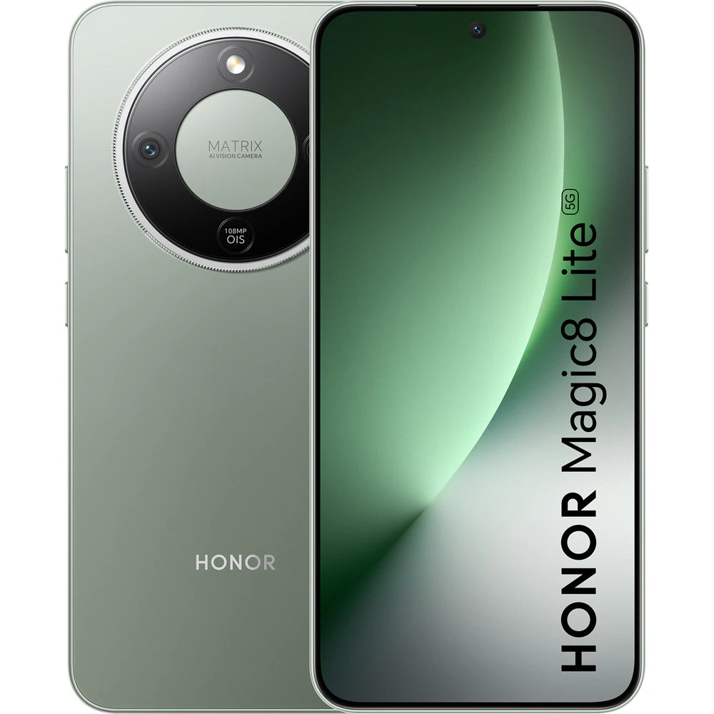 Telefon HONOR Magic 8 Lite, 512GB, 8GB RAM, Dual SIM, Forest Green