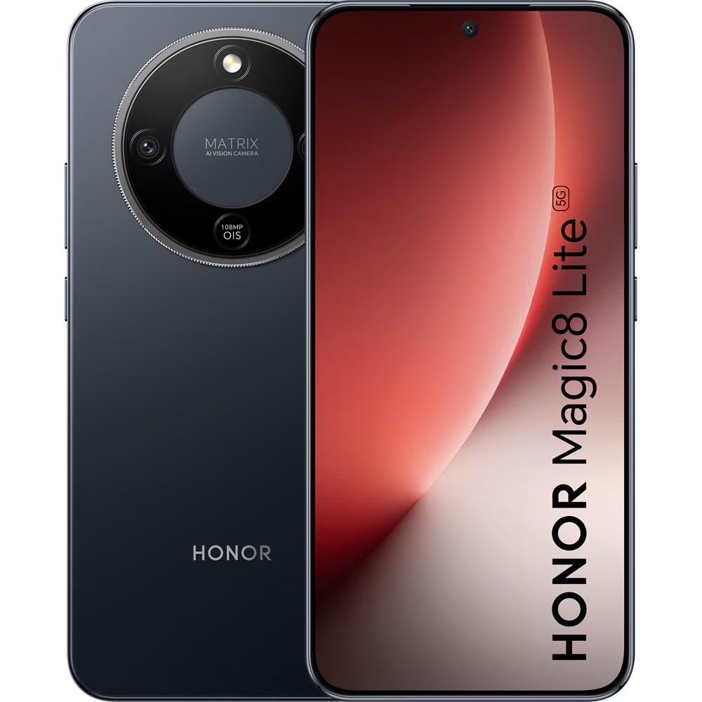 Honor Magic 8 Lite Midnight Black 256GB 8GB RAM – Smartphone Elegant cu Stocare Generoasă