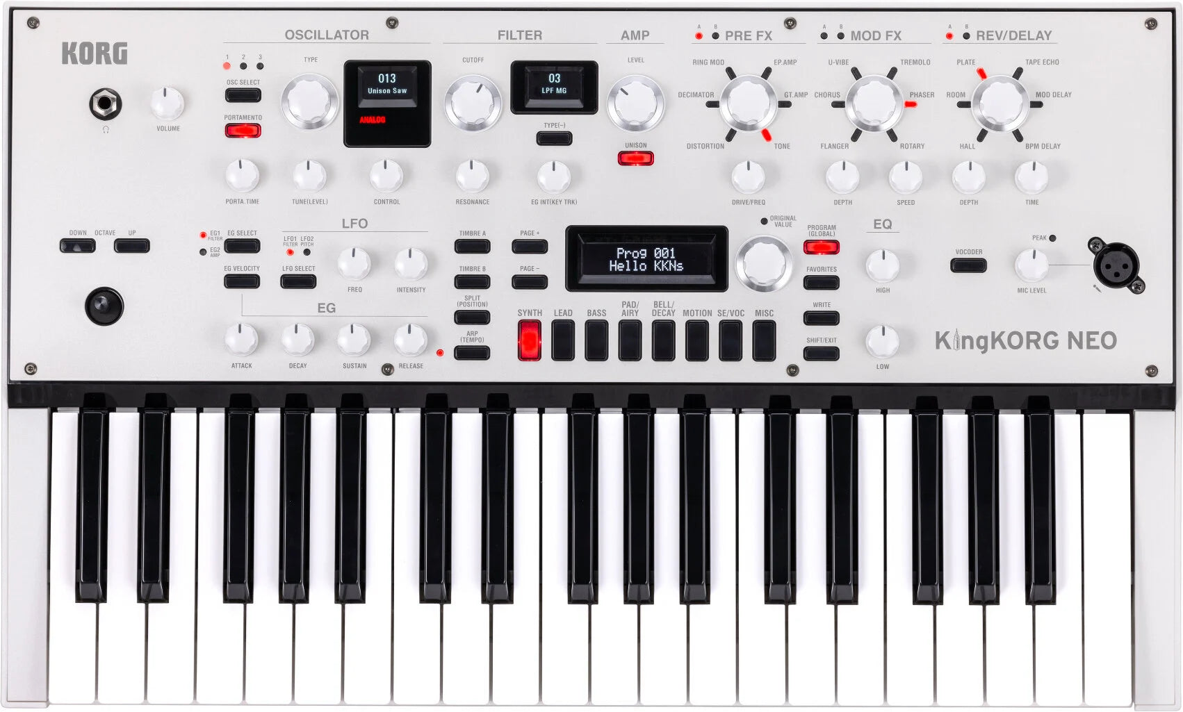 Korg KingKORG NEO Sintetizator, 37 clape, Virtual Analog