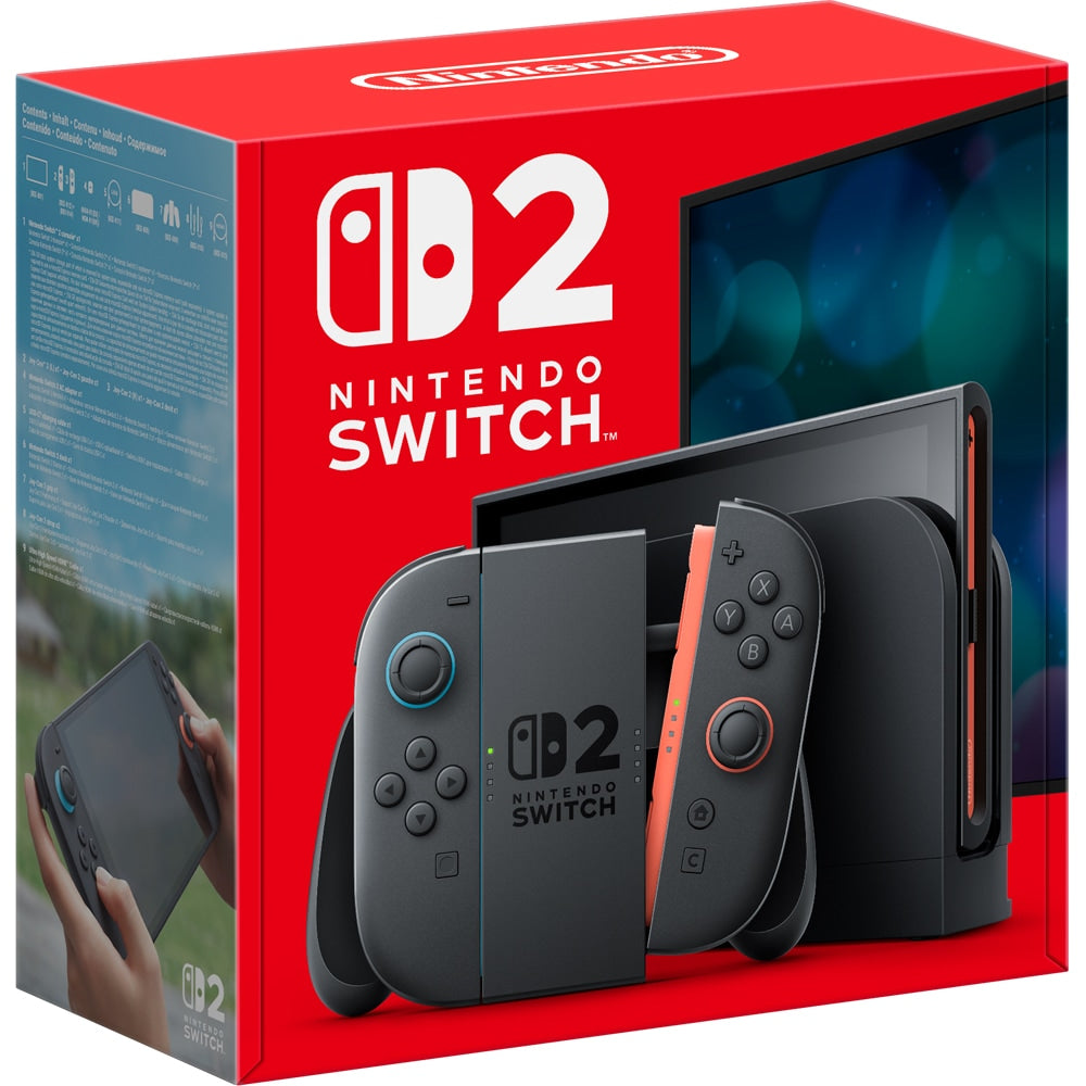 Consolă Nintendo Switch 2 OLED, Joy-Con Light Red/Light Blue, Controller și Joc Sonic
