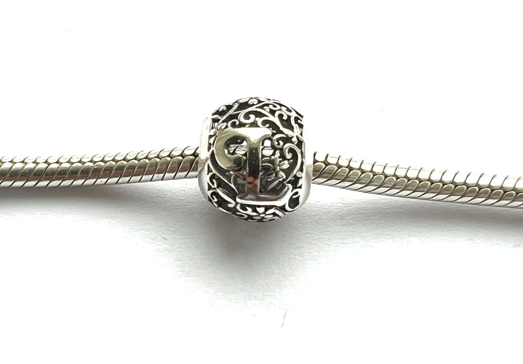 CHARM BRATARA ARGINT 925 CU LITERA L